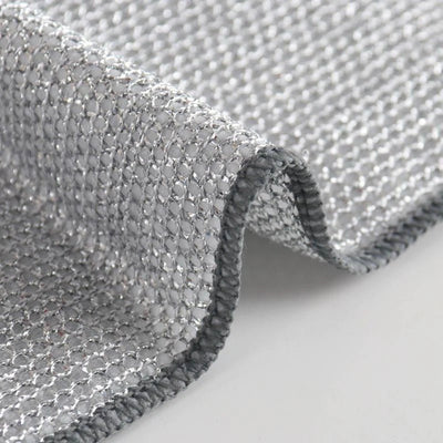 Multipurpose Wire Dishwashing Rag Reusable Wet Dry Cleaning Cloth