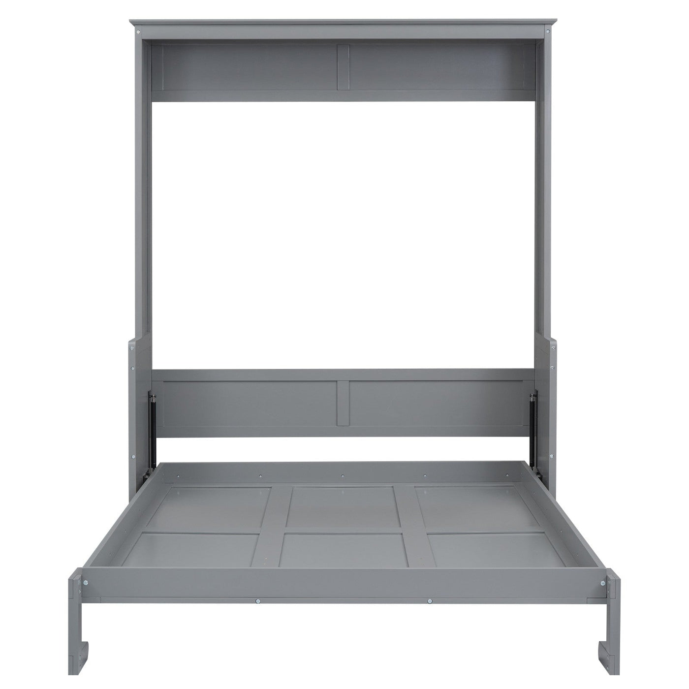 Murphy Queen Size Bed With Built-In Shelf For Space Saving
