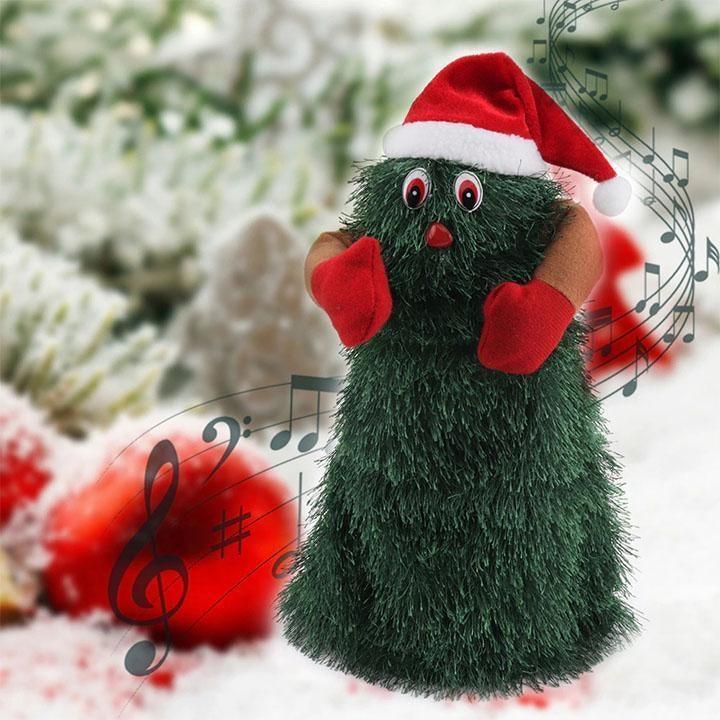 Musical Santa Claus Tree Animated Dancing Christmas Decoration Toy