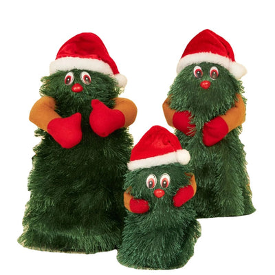 Musical Santa Claus Tree Animated Dancing Christmas Decoration Toy