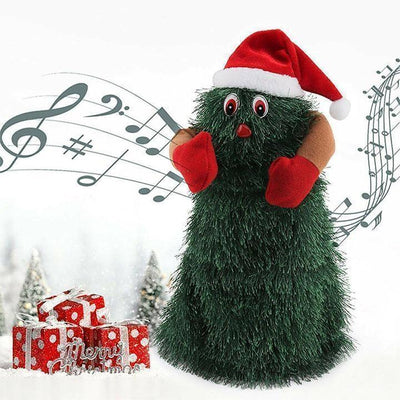 Musical Santa Claus Tree Animated Dancing Christmas Decoration Toy