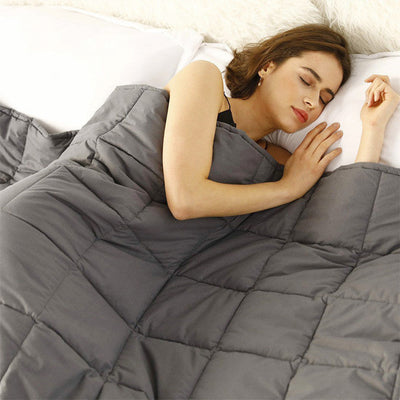Weighted Blanket For Comfort And Relaxation Sleep Therapy