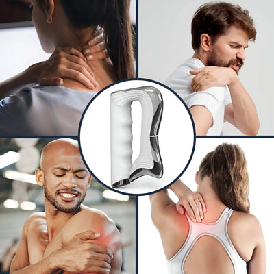 Myofascial Release Therapy Device With Microcurrent Vibration Muscle Stimulator