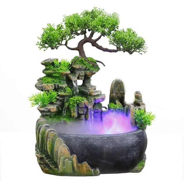 Mystic Garden Decorative Tabletop Fountain For Home And Office