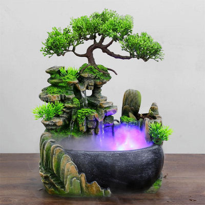 Mystic Garden Decorative Tabletop Fountain For Home And Office