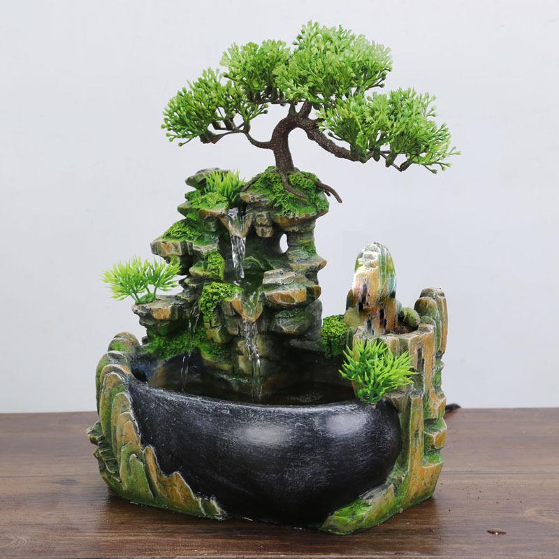 Mystic Garden Decorative Tabletop Fountain For Home And Office