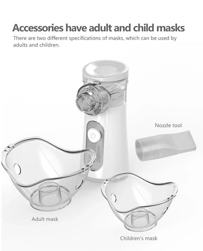 Portable Nebuliser Compact Mini Handheld Inhaler Machine