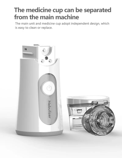 Portable Nebuliser Compact Mini Handheld Inhaler Machine