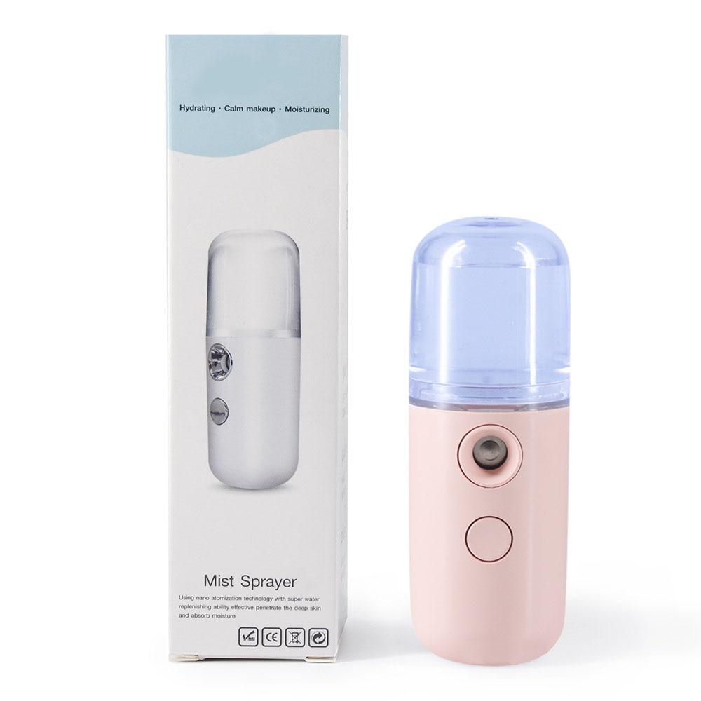 Nano Mist Sprayer Rechargeable Portable Facial Hydration Device