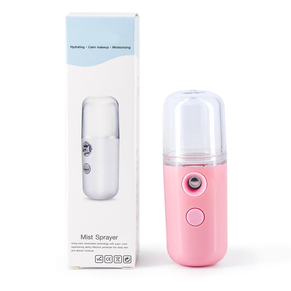 Nano Mist Sprayer Rechargeable Portable Facial Hydration Device