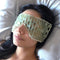 Natural Jade Eye Mask Cooling Hot Therapy Stone For Relaxation