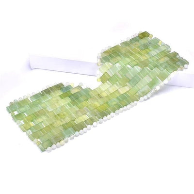 Natural Jade Eye Mask Cooling Hot Therapy Stone For Relaxation