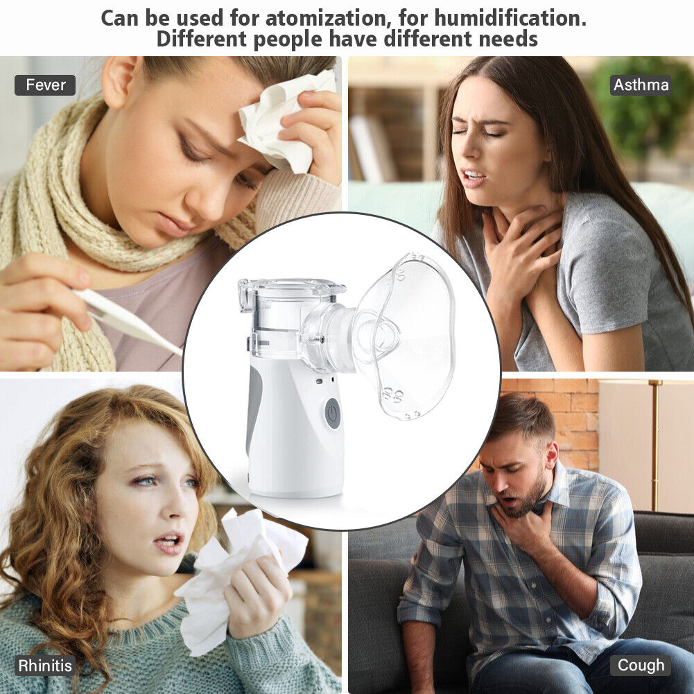 Portable Nebuliser Compact Mini Handheld Inhaler Machine