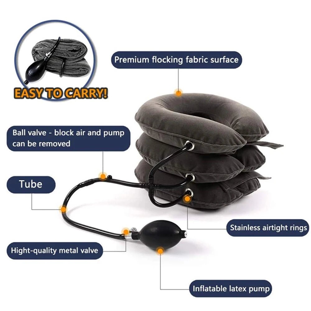 Cervical Traction Device For Shoulder And Neck Pain Relief Alignment