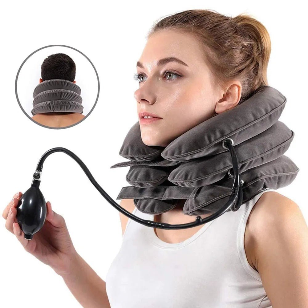 Cervical Traction Device For Shoulder And Neck Pain Relief Alignment
