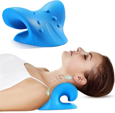 Neck Cloud Massage Pillow For Cervical Traction Spine Alignment Relaxation