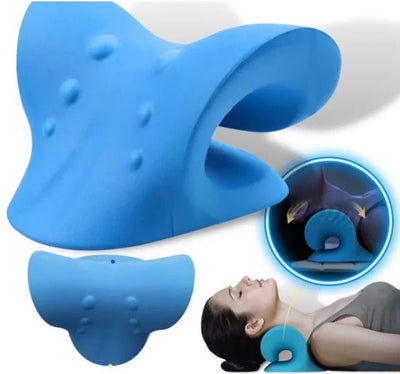 Neck Cloud Massage Pillow For Cervical Traction Spine Alignment Relaxation