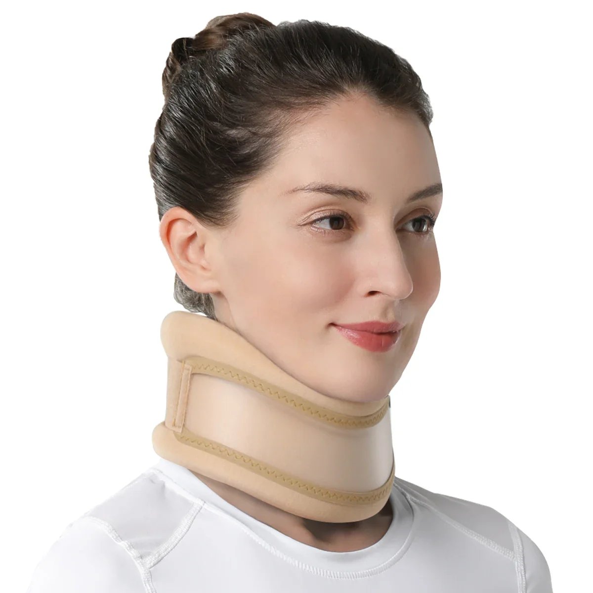 Neck Support Brace Comfortable Breathable Spine Aligned Cervical Collar