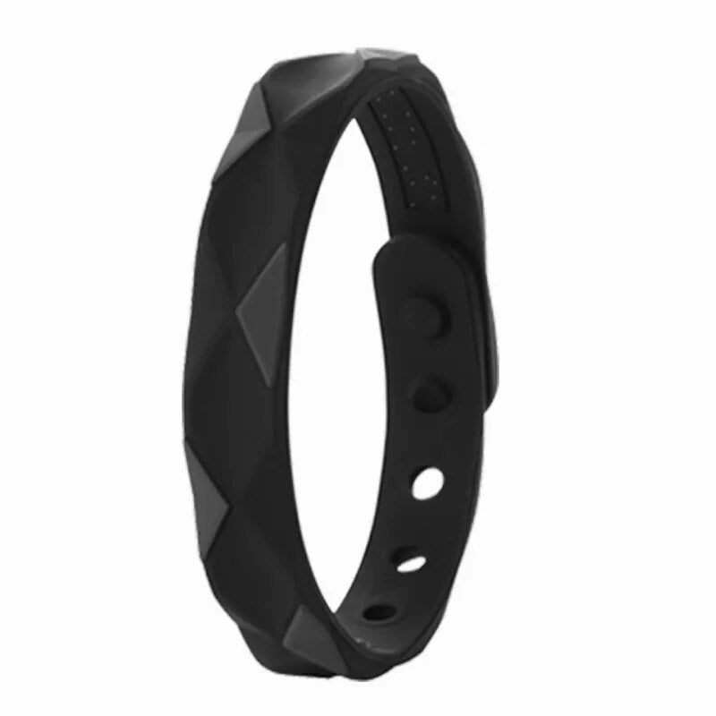 Negative Ion Bracelet Waterproof Silicone Anti Fatigue Lovers Band