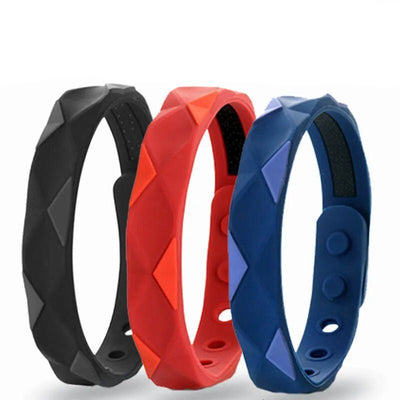 Negative Ion Bracelet Waterproof Silicone Anti Fatigue Lovers Band