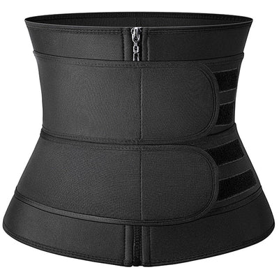 Neoprene Waist Trainer For Women Body Shaper With Two Belts