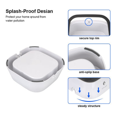 Never-Ever Spill Dog Water Bowl For Mess-Free Hydration