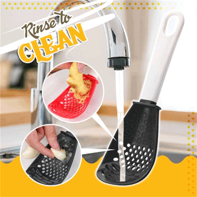 Multifunctional Kitchen Spoon For Cooking And Serving Tasks