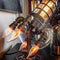 Steampunk Rocket Ship Lamp Industrial Vintage Style Lighting Fixture