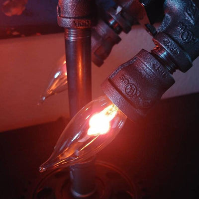 Steampunk Rocket Ship Lamp Industrial Vintage Style Lighting Fixture