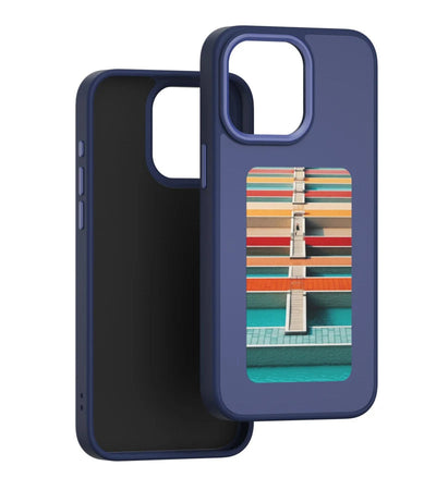 E-Ink Screen Phone Case Shockproof Cover With Selfie Projection For IPhone
