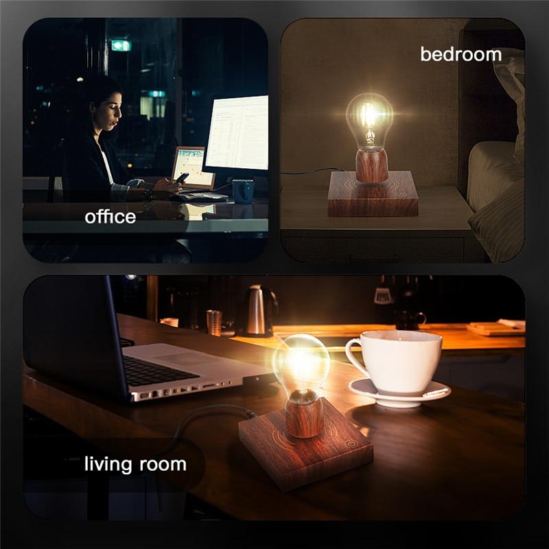 Magnetic Levitation Light Bulb Floating LED Decorative Lamp