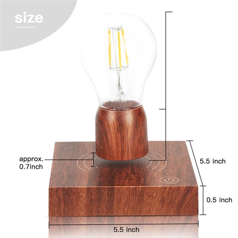 Magnetic Levitation Light Bulb Floating LED Decorative Lamp