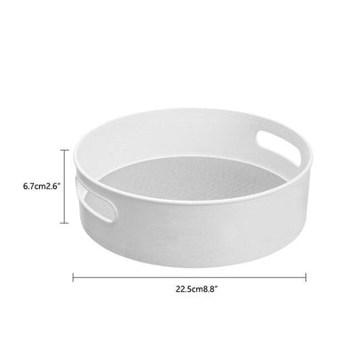 Rotating Kitchen Rack 360 Degree Non Slip Storage Organizer