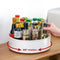 Rotating Kitchen Rack 360 Degree Non Slip Storage Organizer