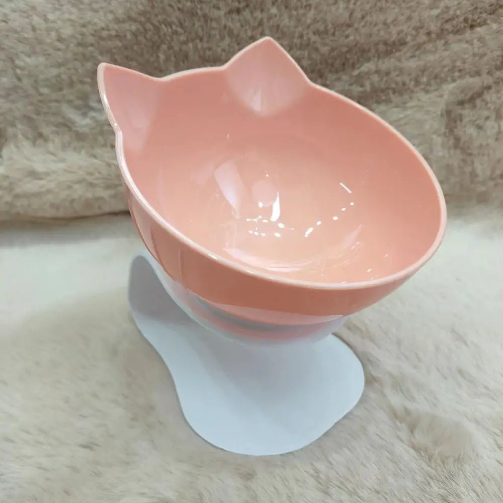 Non-Slip Dual Pet Feeding Bowls With Stand For Cats And Dogs