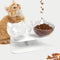 Non-Slip Dual Pet Feeding Bowls With Stand For Cats And Dogs