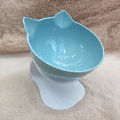 Non-Slip Dual Pet Feeding Bowls With Stand For Cats And Dogs