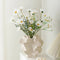 Nordic Ceramic Vase Petal Design Elegant Curves For Home Decor