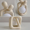 Nordic Couple Statue Table Lamp Ceramic Romantic Bedroom Decor