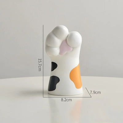 Nordic Cat Claw Vase Stylish Floral Pot For Creative Home Decor