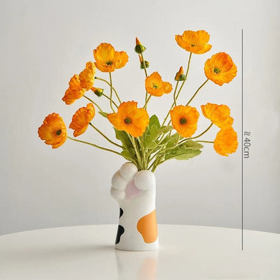Nordic Cat Claw Vase Stylish Floral Pot For Creative Home Decor