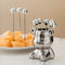 Nordic Stainless Steel Dessert Fork Set 6-Piece With Ceramic Storage