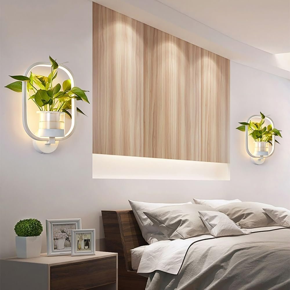 Nordic Planter Lamp Creative Wall Light For Bedroom Living Room