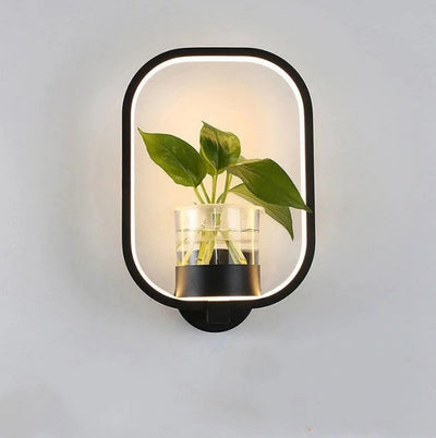 Nordic Planter Lamp Creative Wall Light For Bedroom Living Room