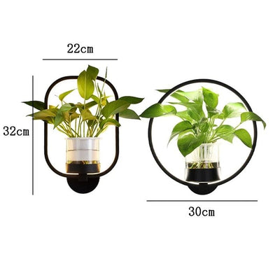 Nordic Planter Lamp Creative Wall Light For Bedroom Living Room