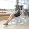 Nordic Style Transparent Inflatable Sofa Couch Bag Lazy Chair