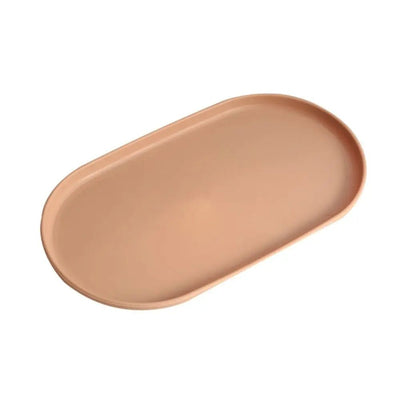 Nordic-style Dessert Tray Stackable Oval Reusable Serving Platter