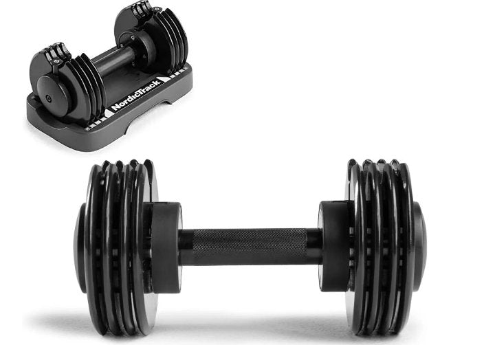 Nordic Track Adjustable Dumbbells Set For Dynamic Strength Training