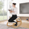 Ergonomic Kneeling Chair Wooden Office Posture Support Seat