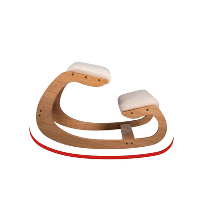 Ergonomic Kneeling Chair Wooden Office Posture Support Seat